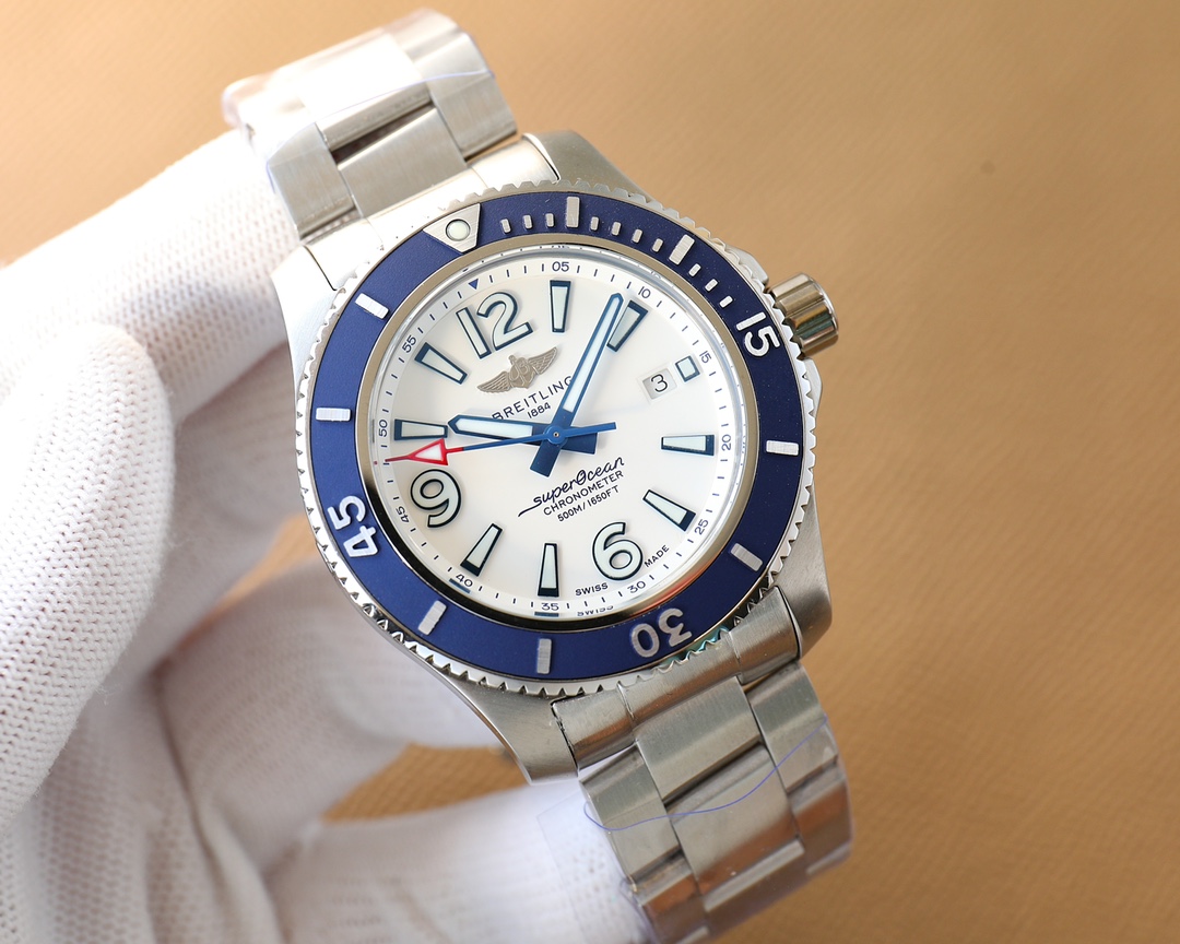 Breitling Blue 2824 13.3mm