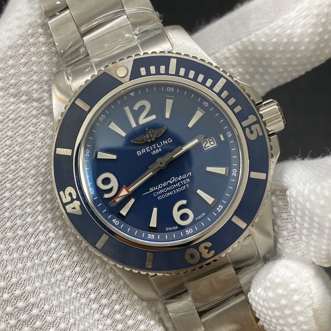 Breitling Blue 2824 13.3mm