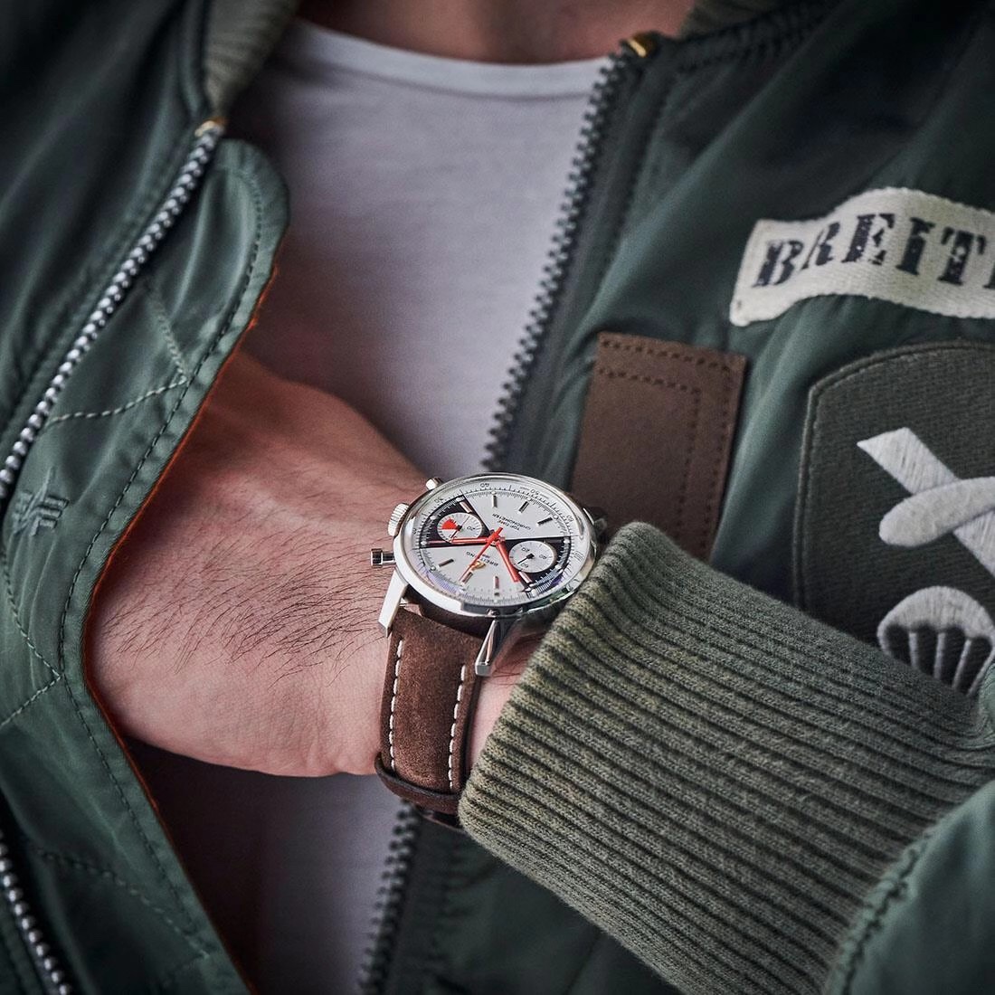 Breitling Blue 7750 GF