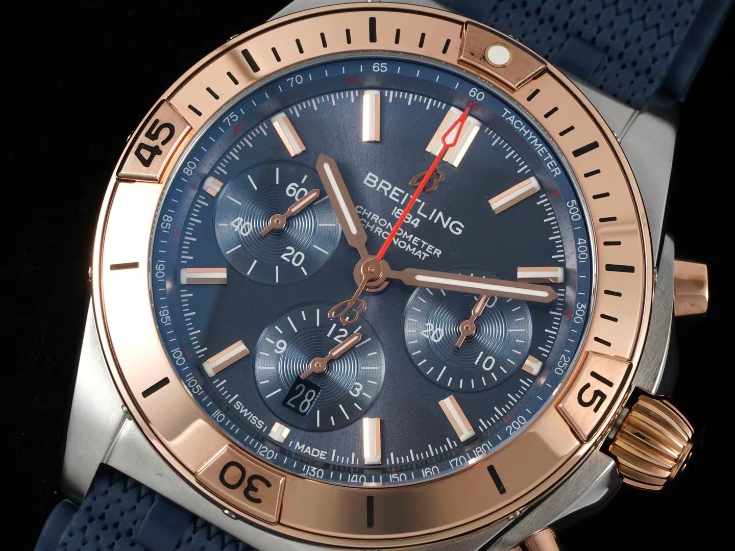 Breitling Blue Watch 7614