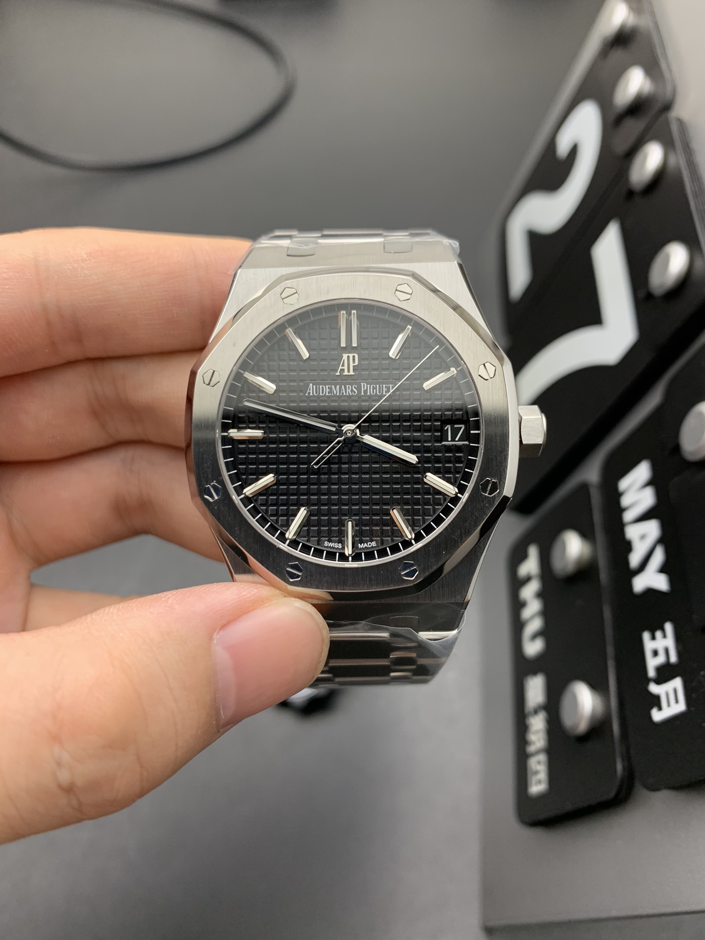 Audemars Piguet Black 15500 ZF