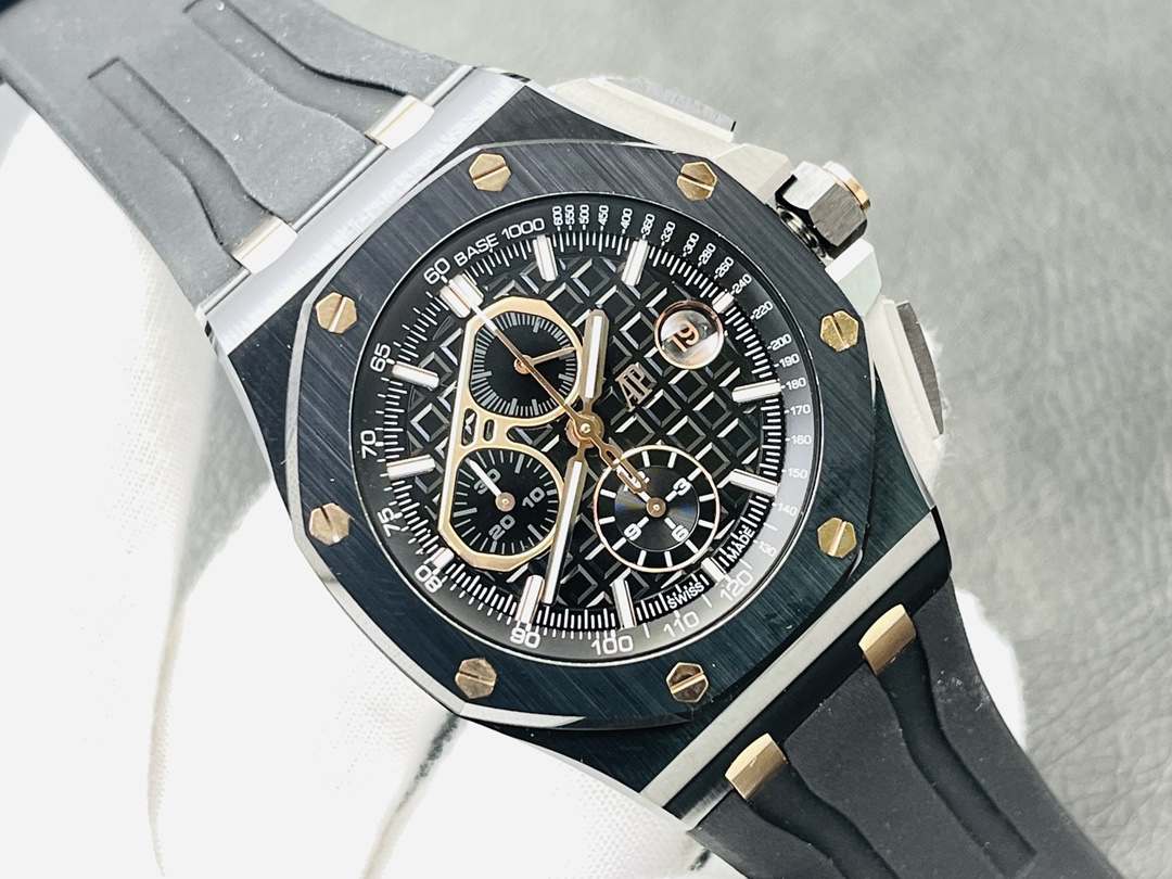 Audemars Piguet Black 3126 44mm JF