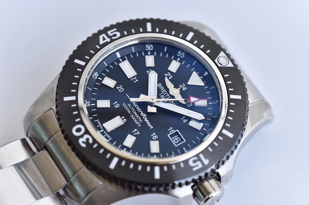 Breitling Blue 2824 44mm GF