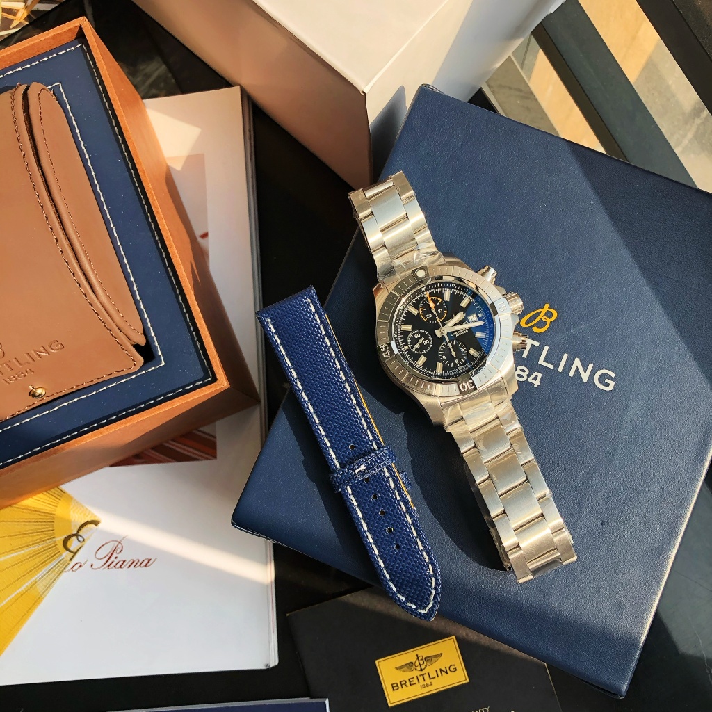 Breitling Blue Watch 7718