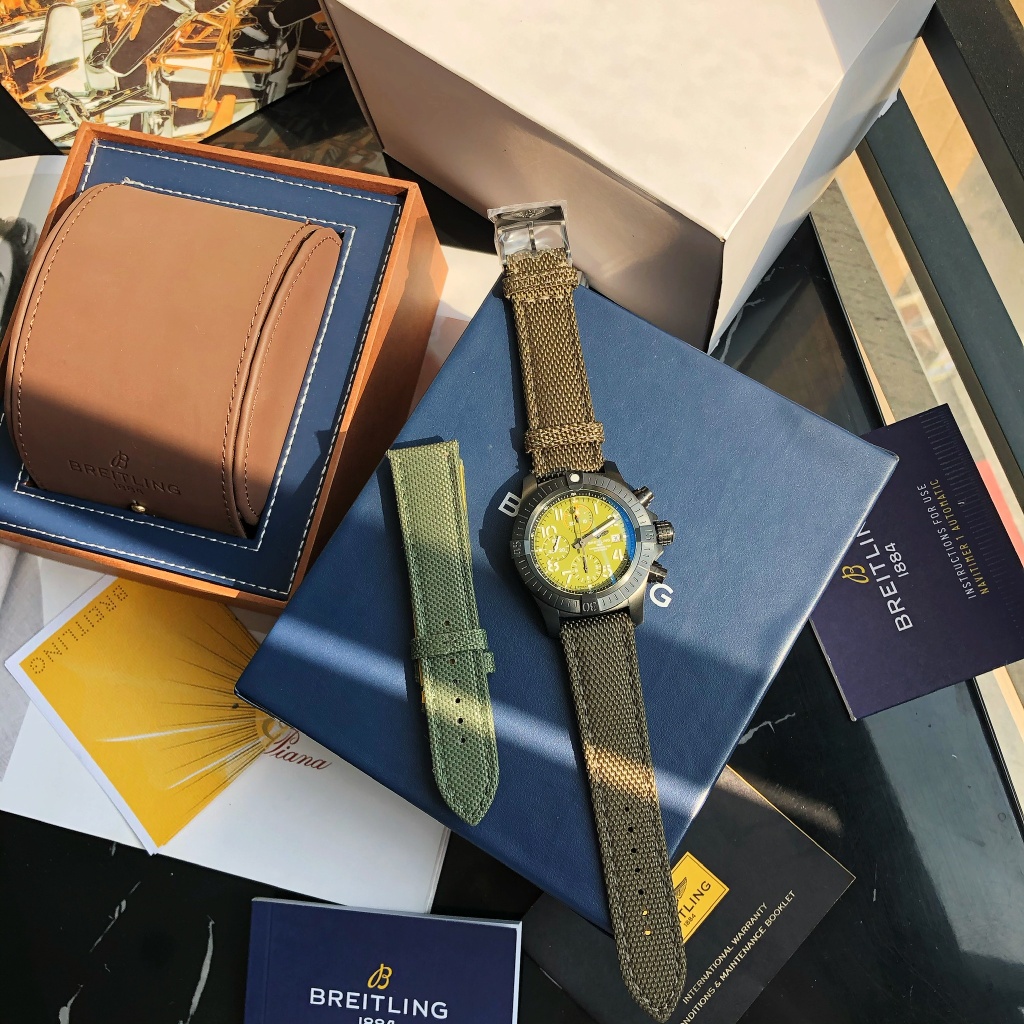 Breitling Blue Watch 7721