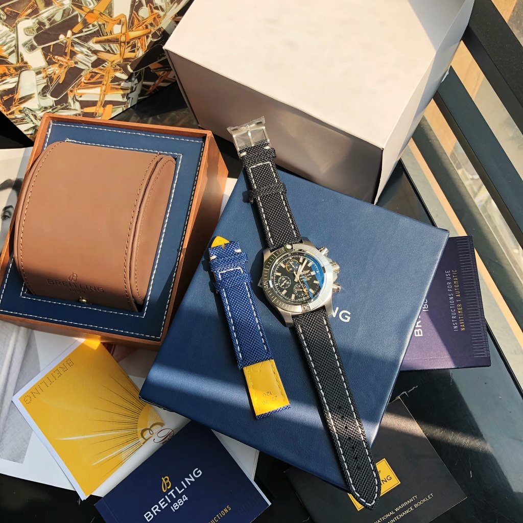 Breitling Blue Watch 7723
