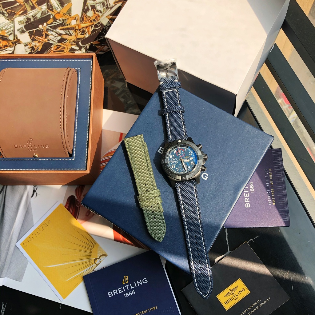Breitling Blue Watch 7724
