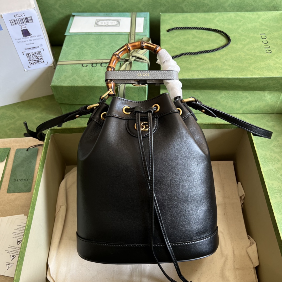 Gucci Black 724652 23.5×38×10.5cm