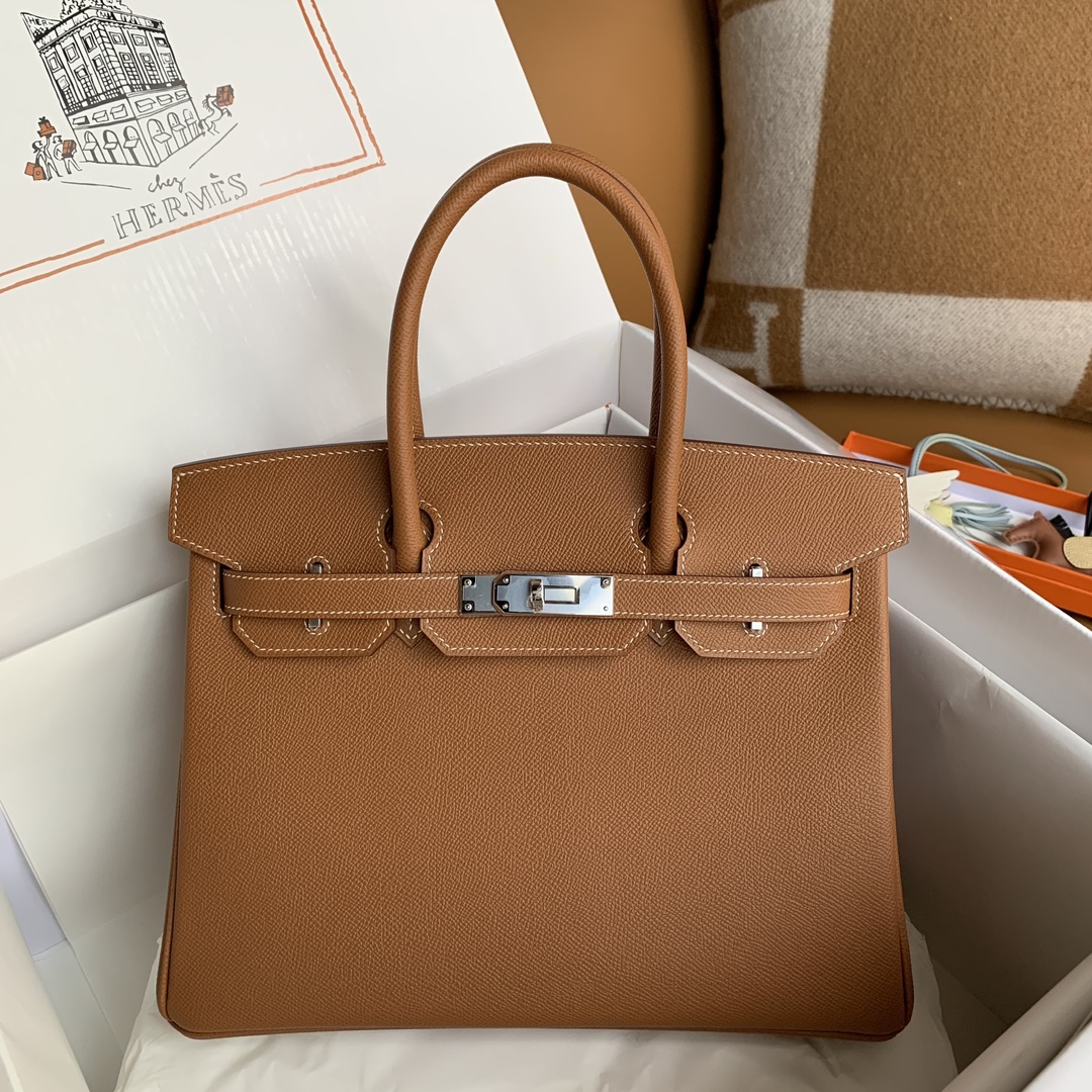Hermes Birkin Brown