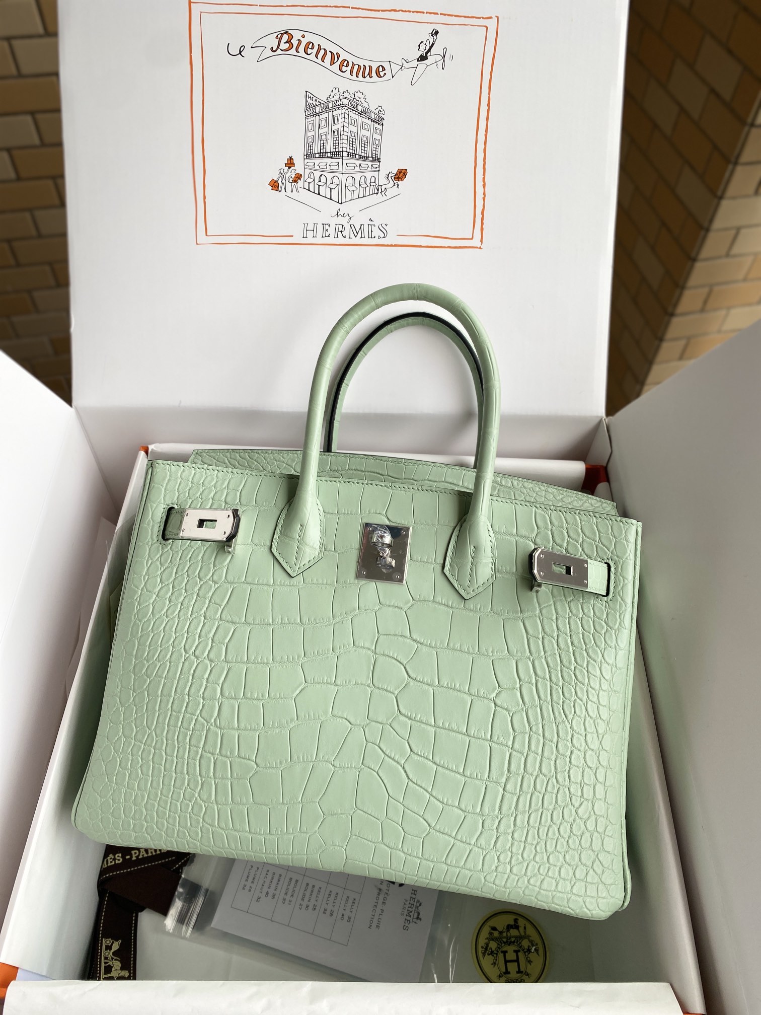 Hermes Birkin Green