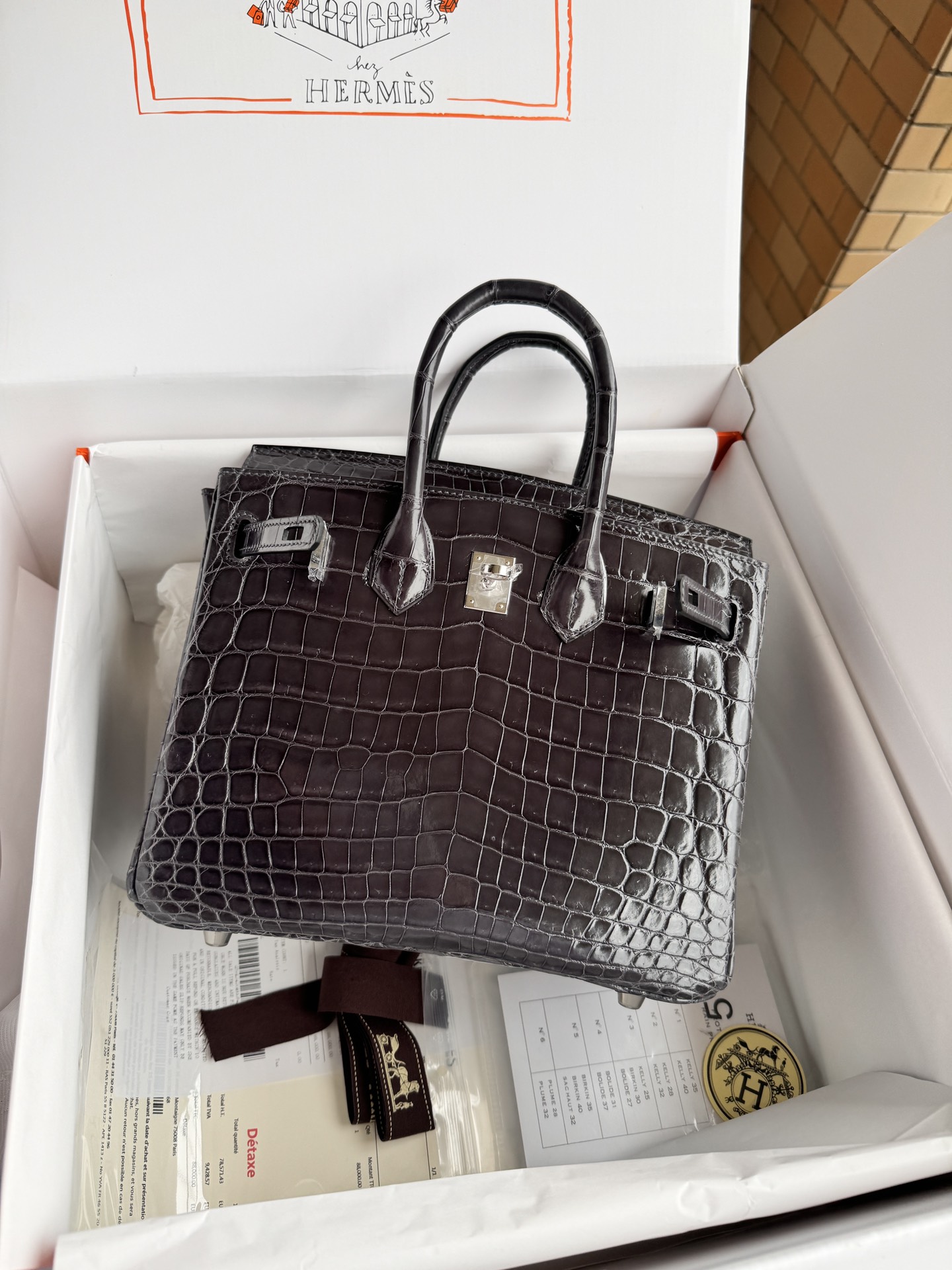 Hermes Birkin Grey