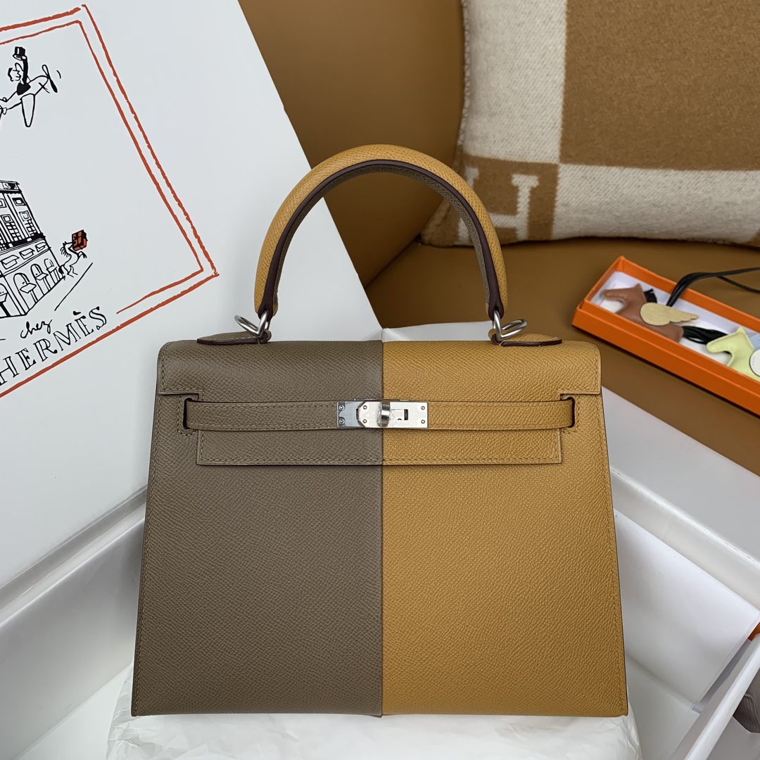 Hermes Kelly Grey