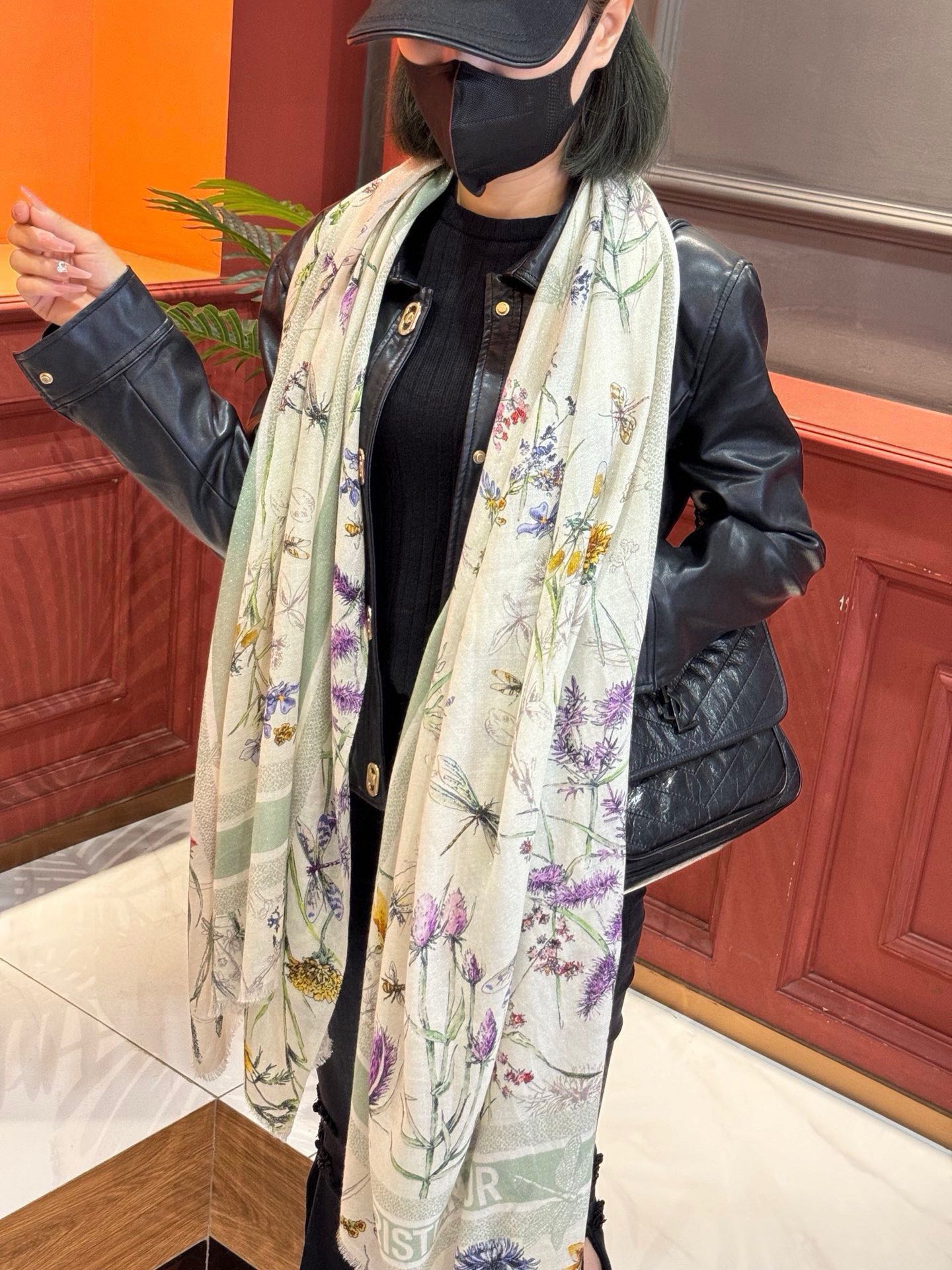 Scarves Silver 100×200cm