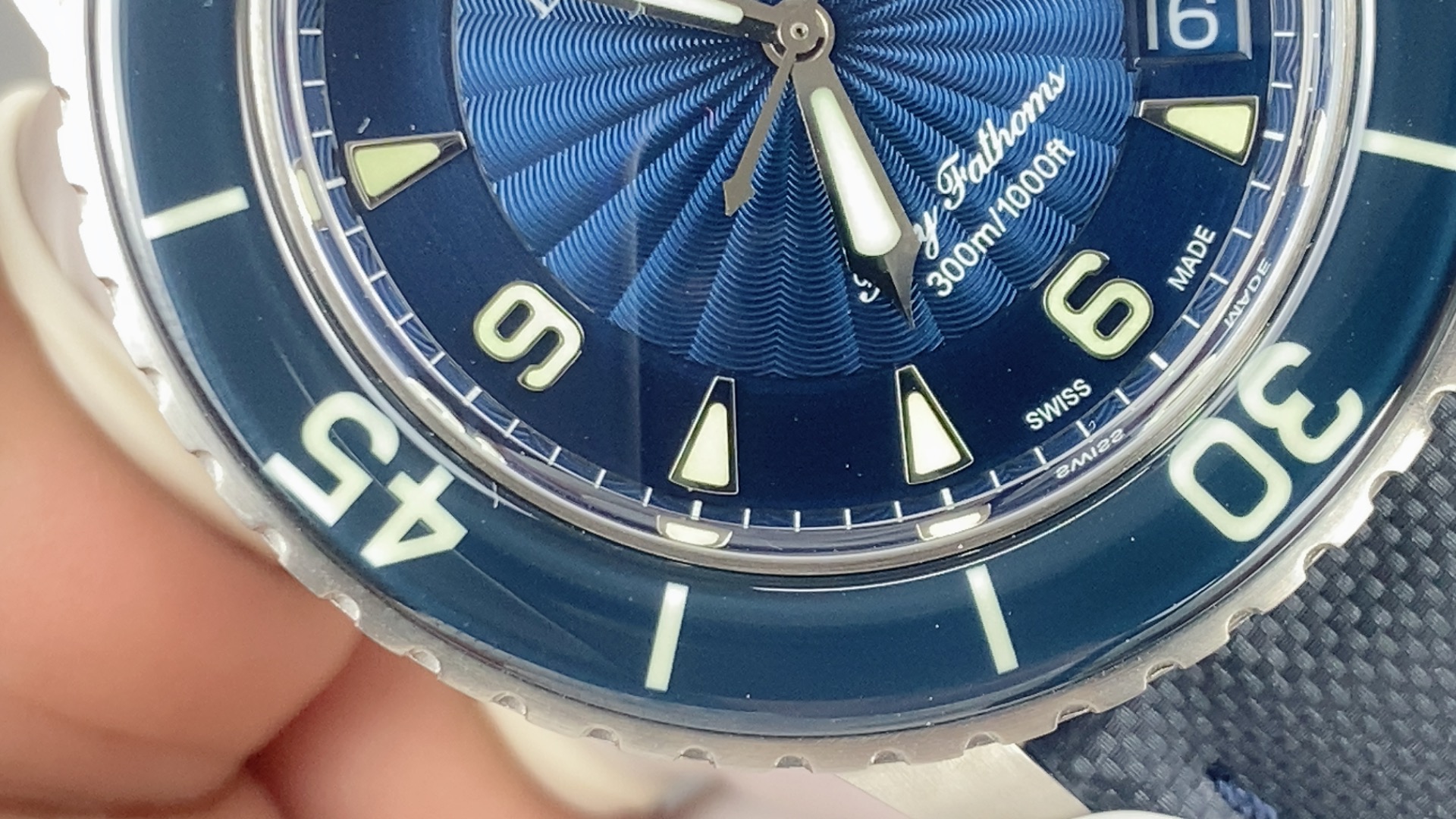 Blancpain Blue 45mm ZF