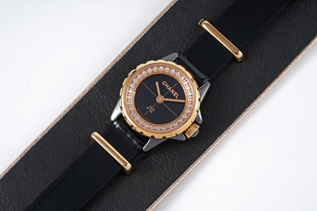 Chanel Black Watch 6377