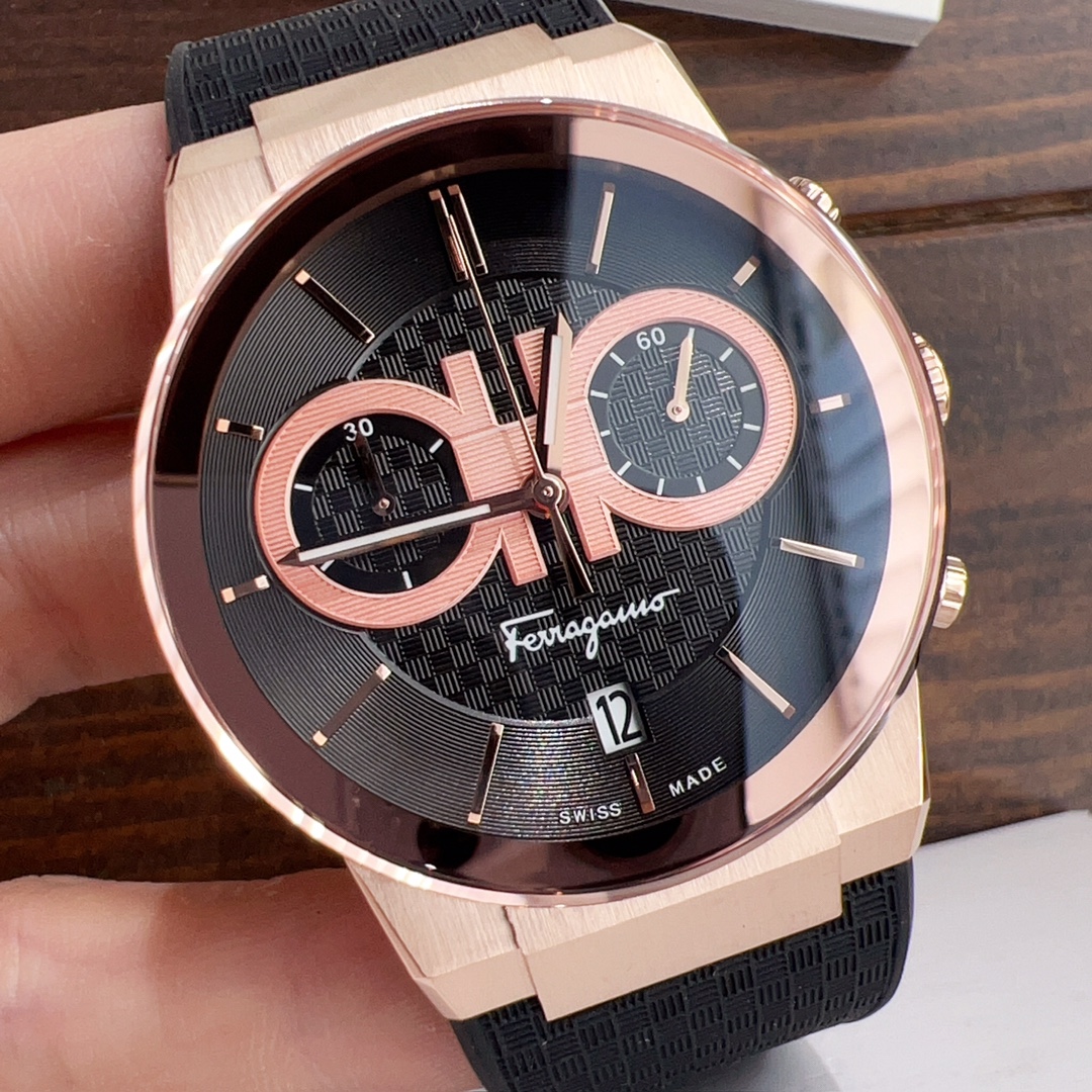 Ferragamo Blue 8000 41mm