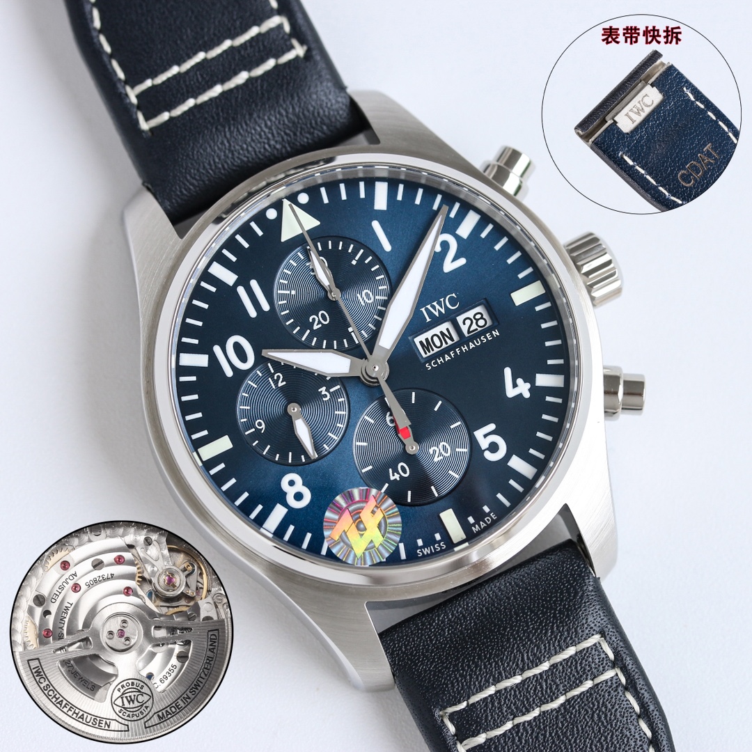 IWC Pilot Green 7750 ZF