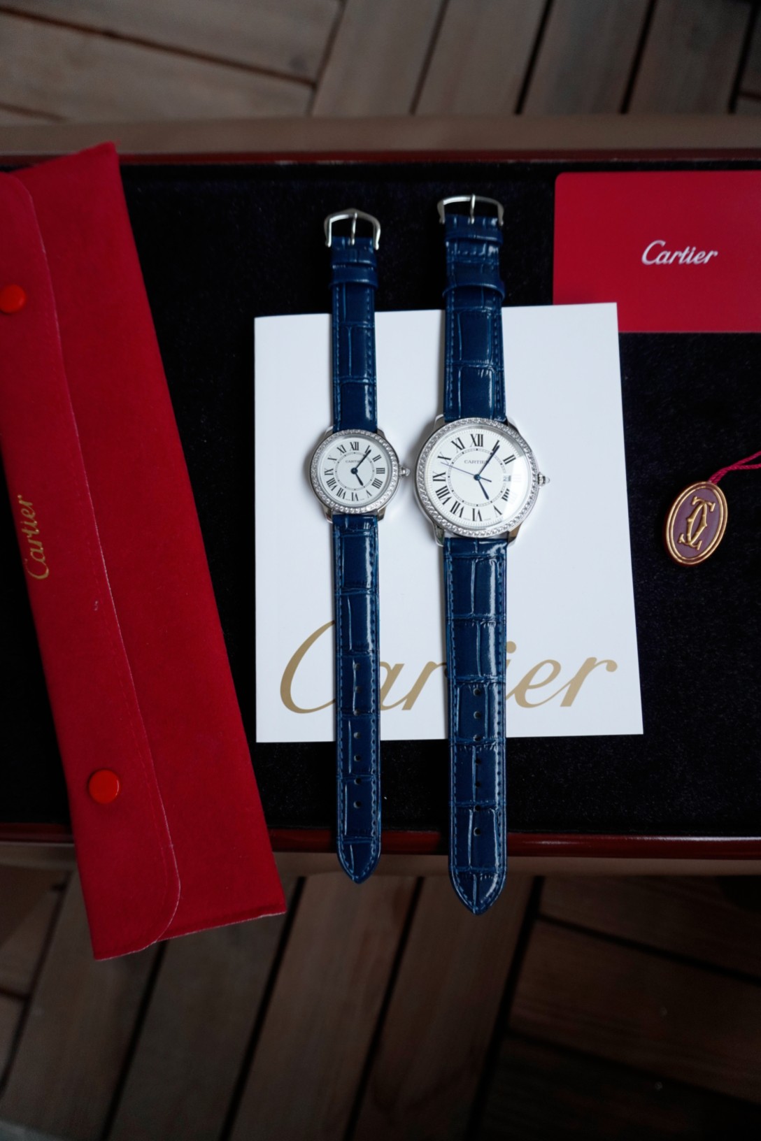 Cartier Blue 29mm