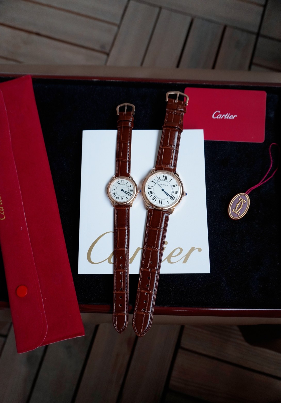 Cartier Blue 29mm