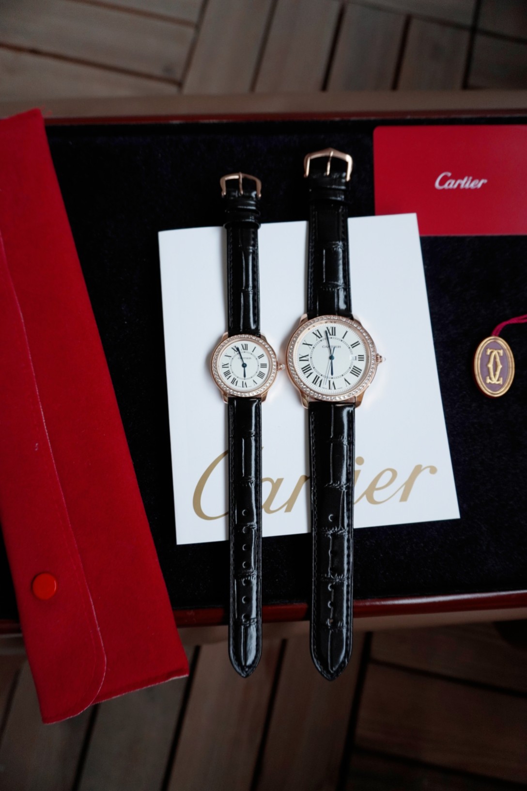 Cartier Blue 29mm