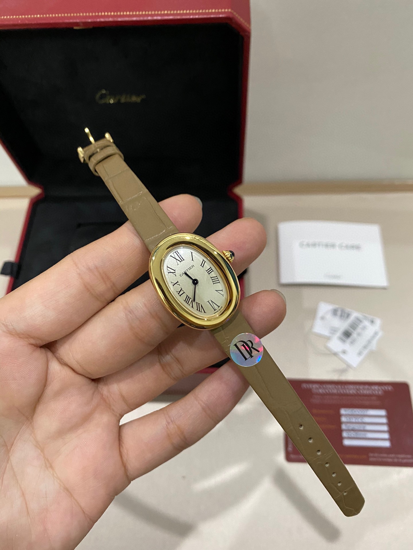 Cartier Blue Watch 9414