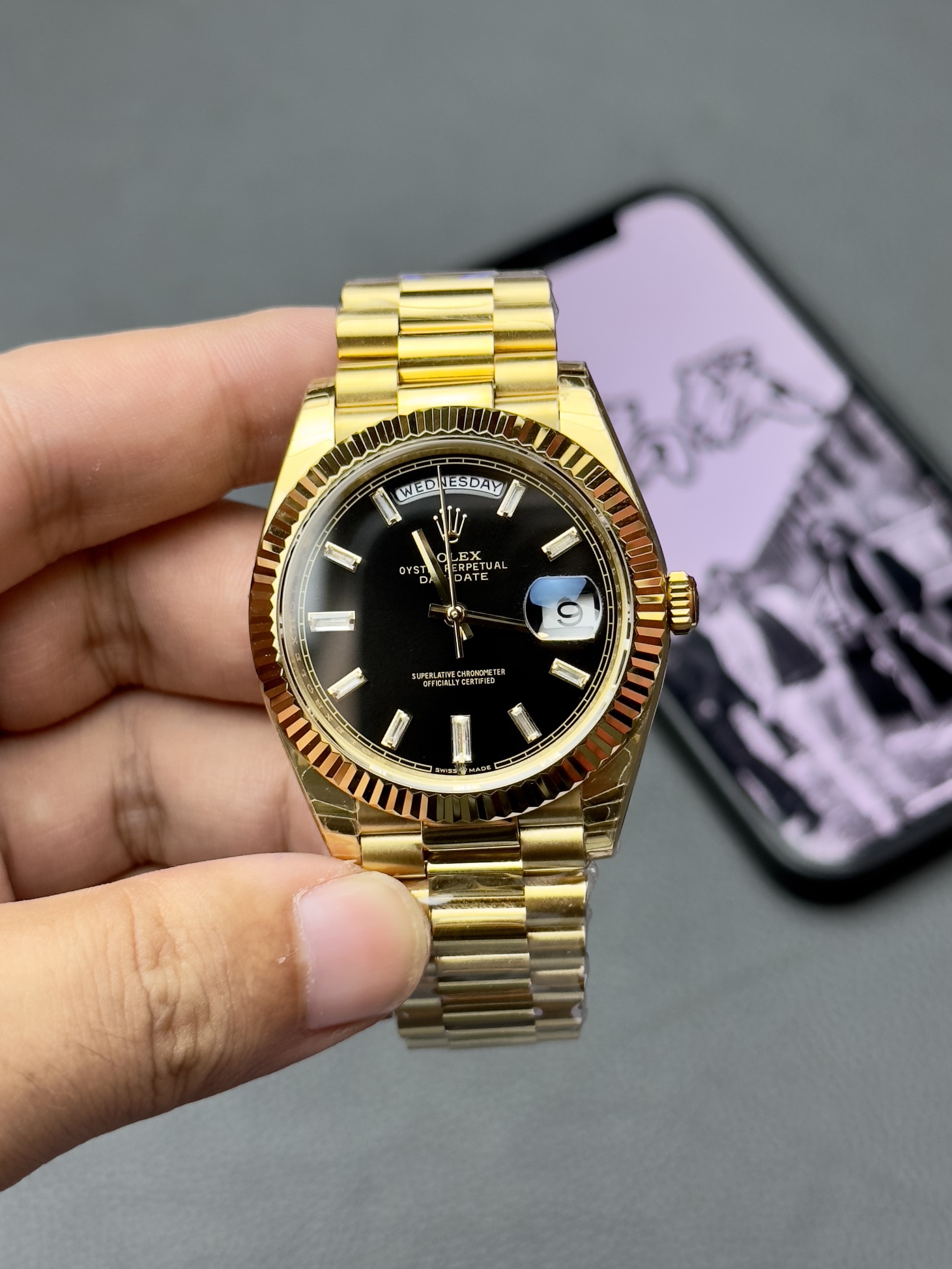 Rolex Black Watch 12619