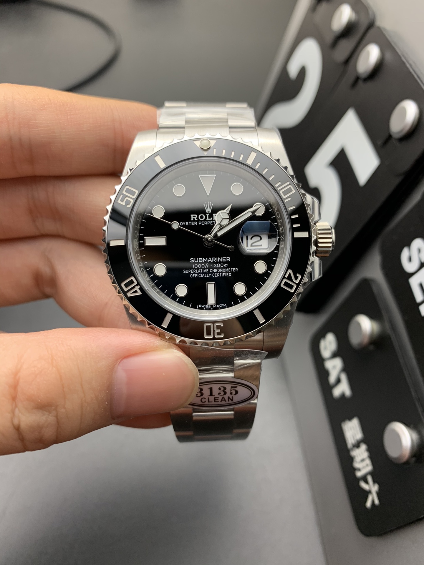 Rolex Black Watch 12831