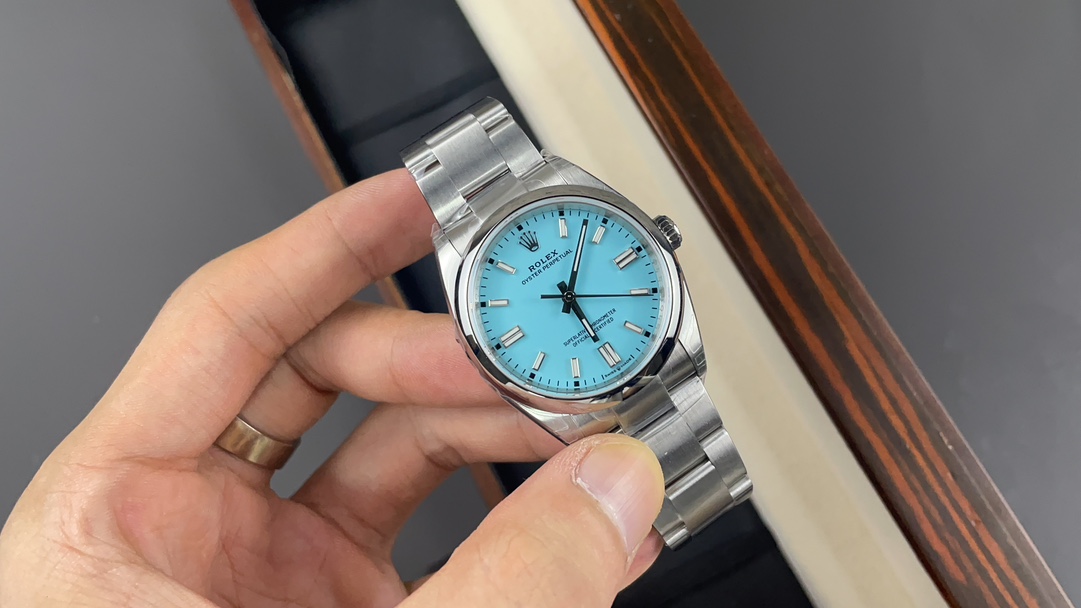 Rolex Blue Watch 12579