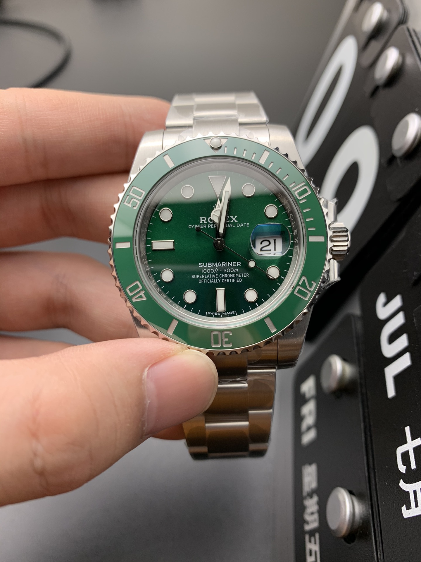 Rolex Green 3135