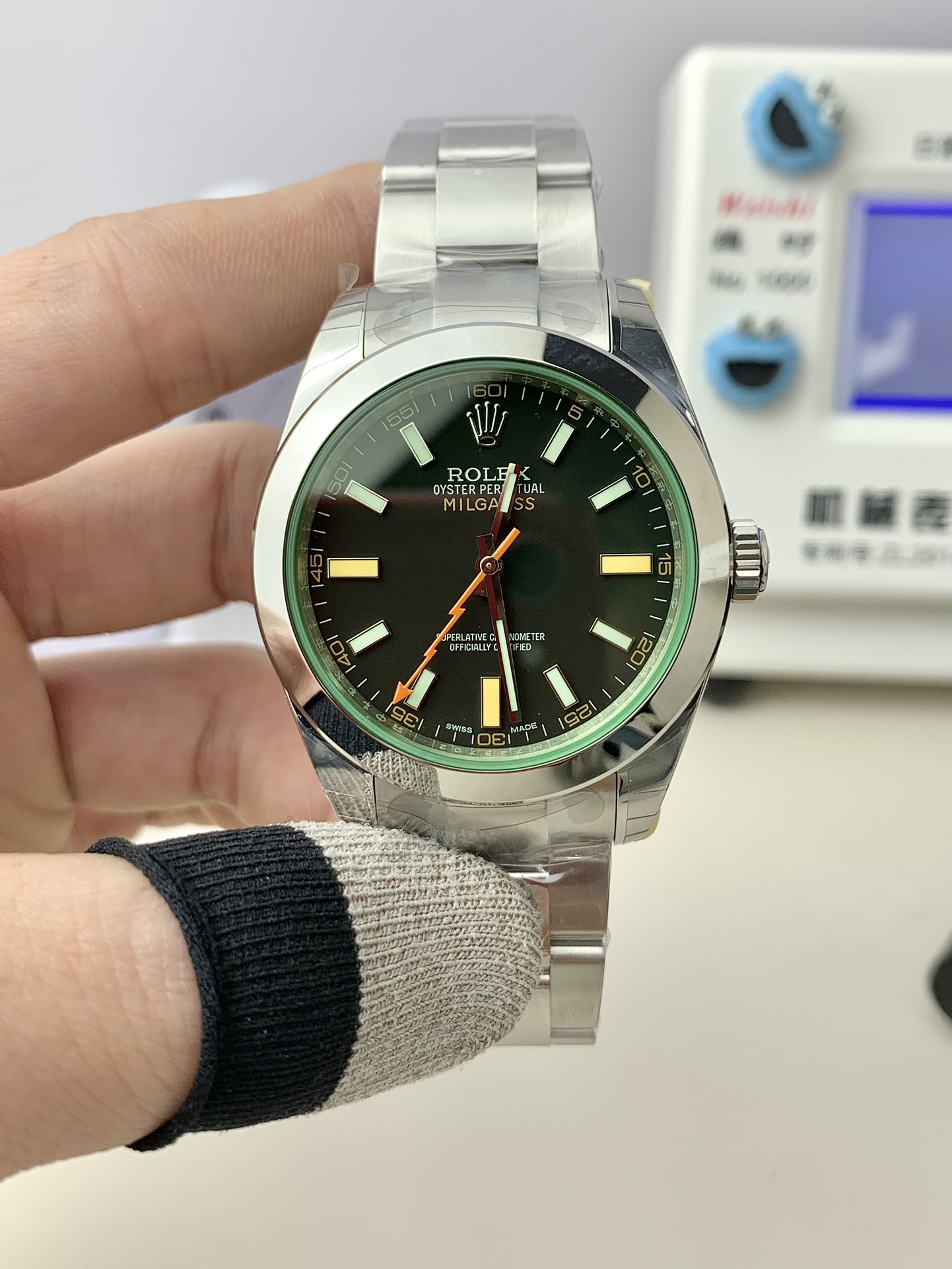 Rolex Green Watch 12637