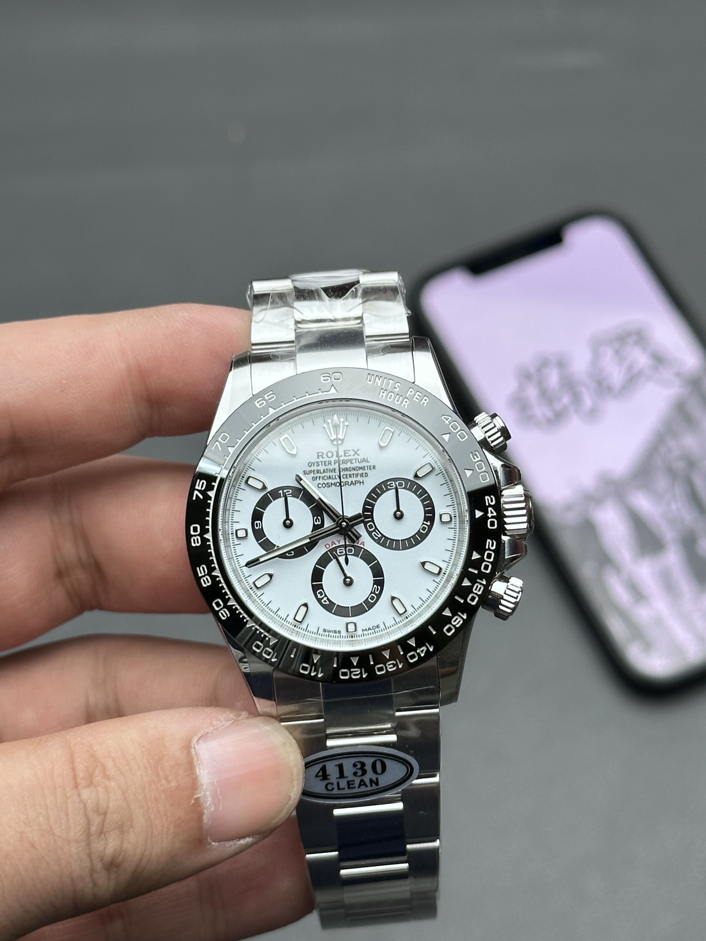 Rolex Panda Dial Watch 12513