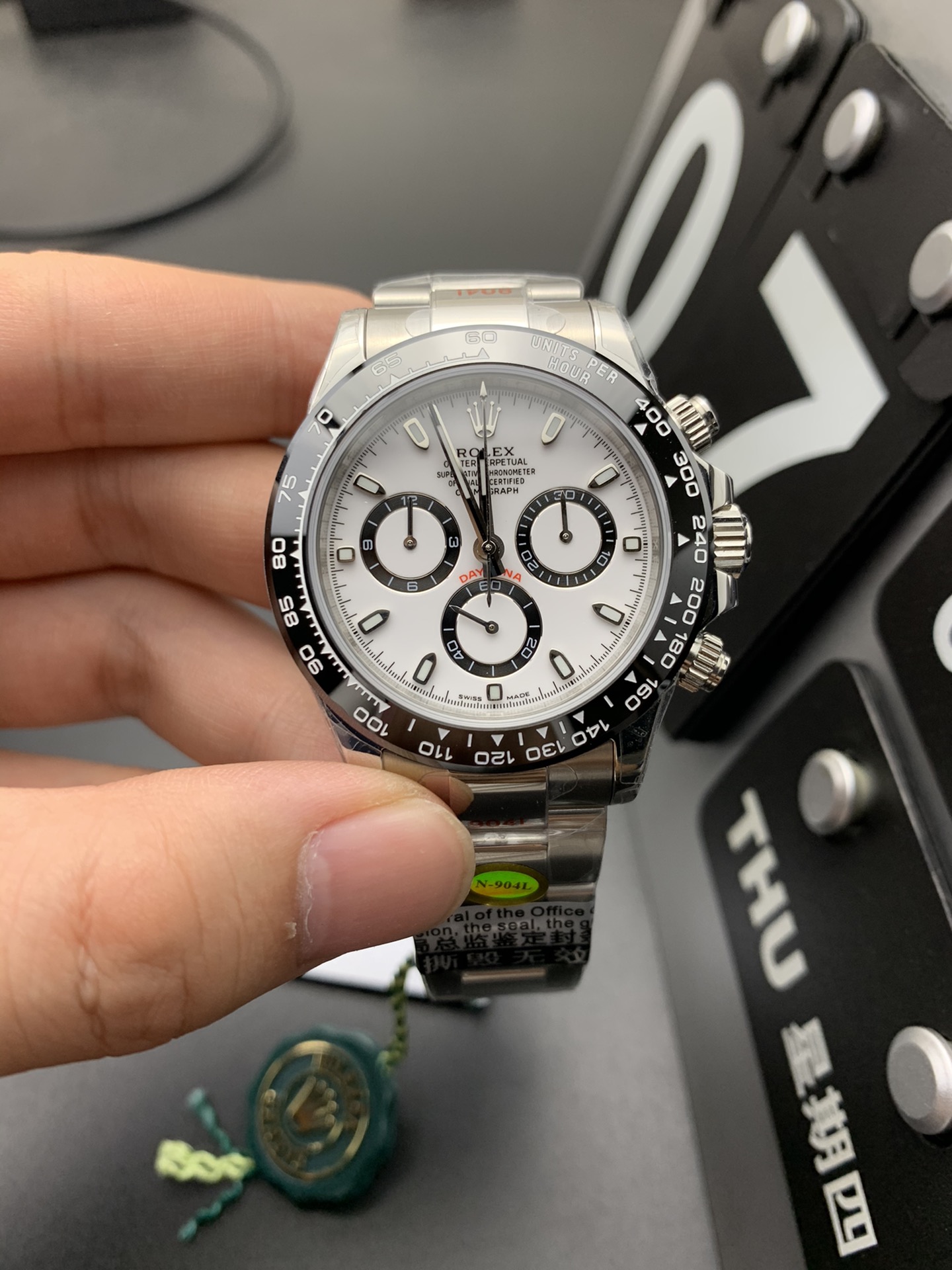 Rolex Panda Dial Watch 12816