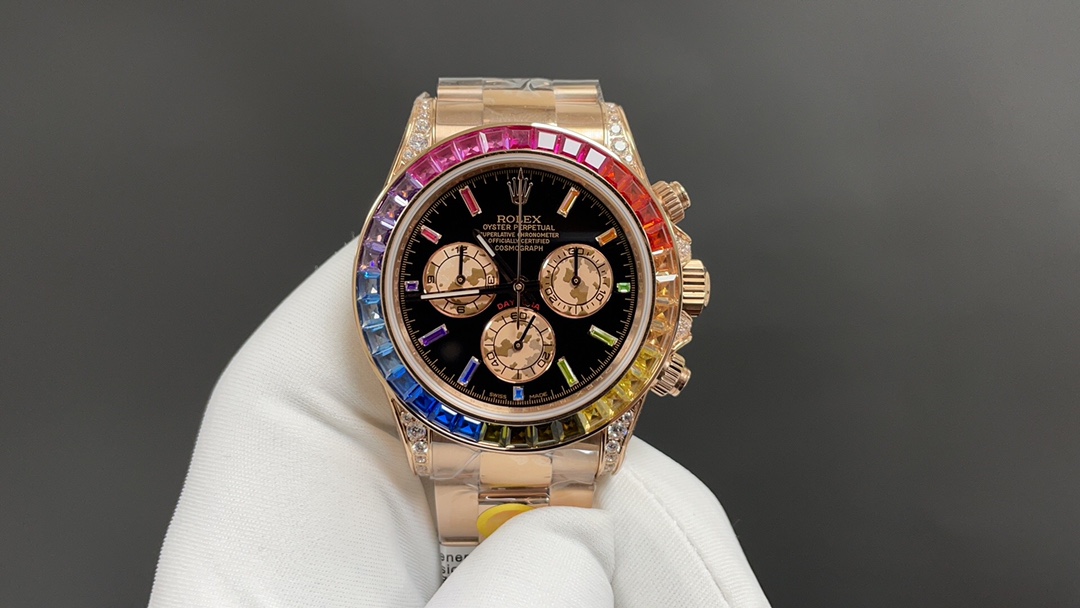 Rolex Rose Gold 7750 44mm