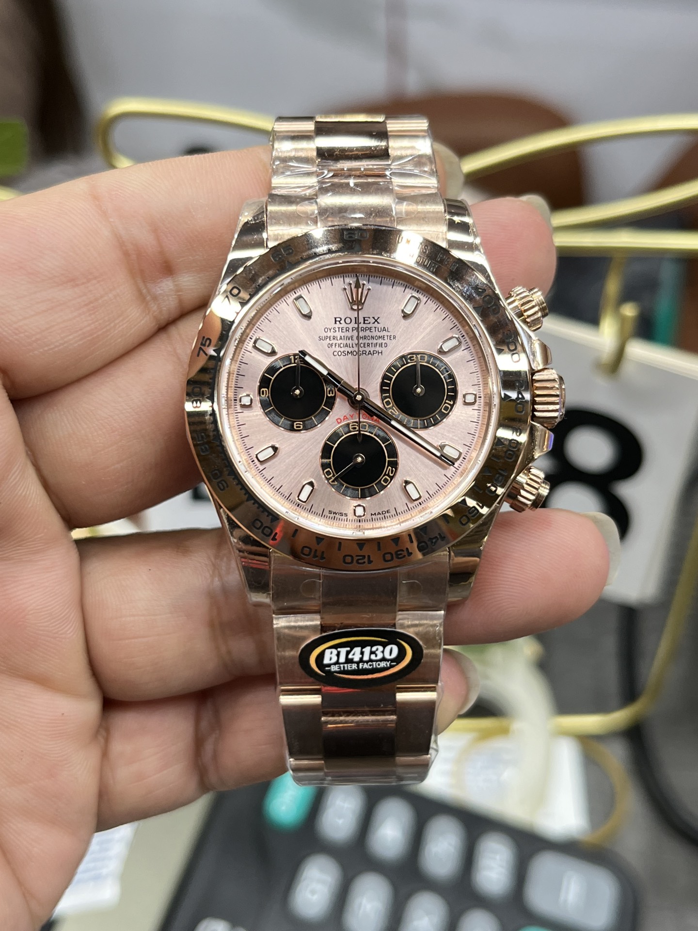 Rolex Rose Gold BT