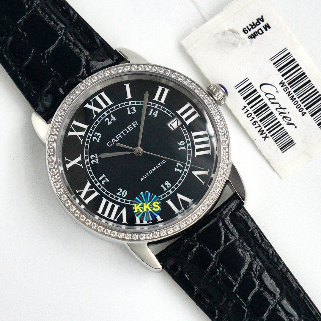 Cartier Blue 12245TX 42mm