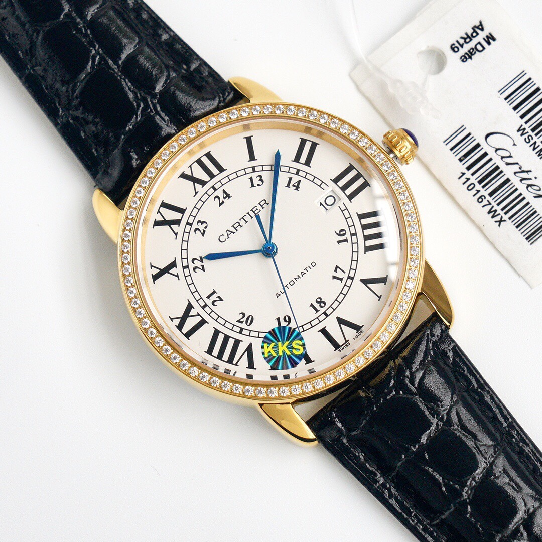 Cartier Blue 12245TX 42mm
