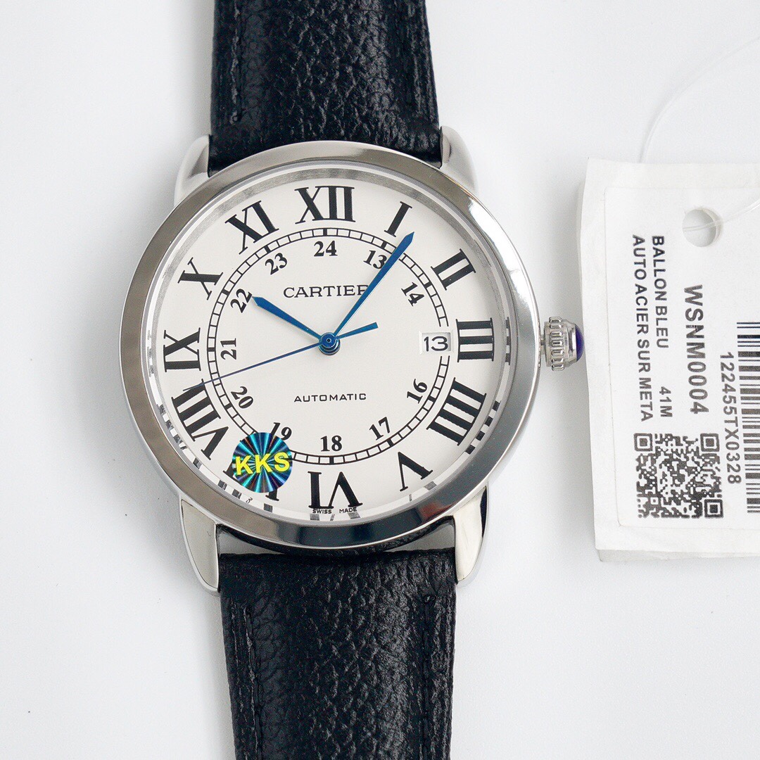 Cartier Blue 12245TX 42mm