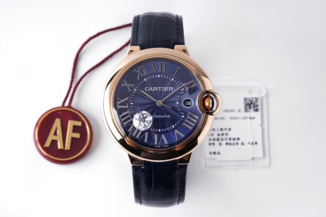 Cartier Blue 2824 42mm AF