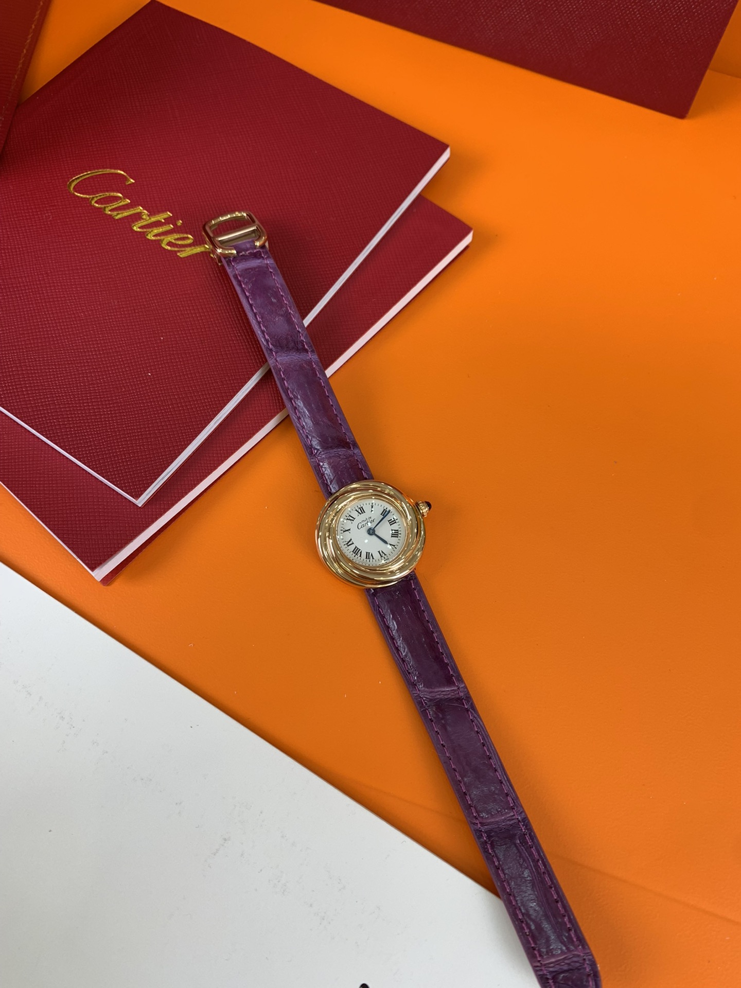 Cartier Blue Watch 9536