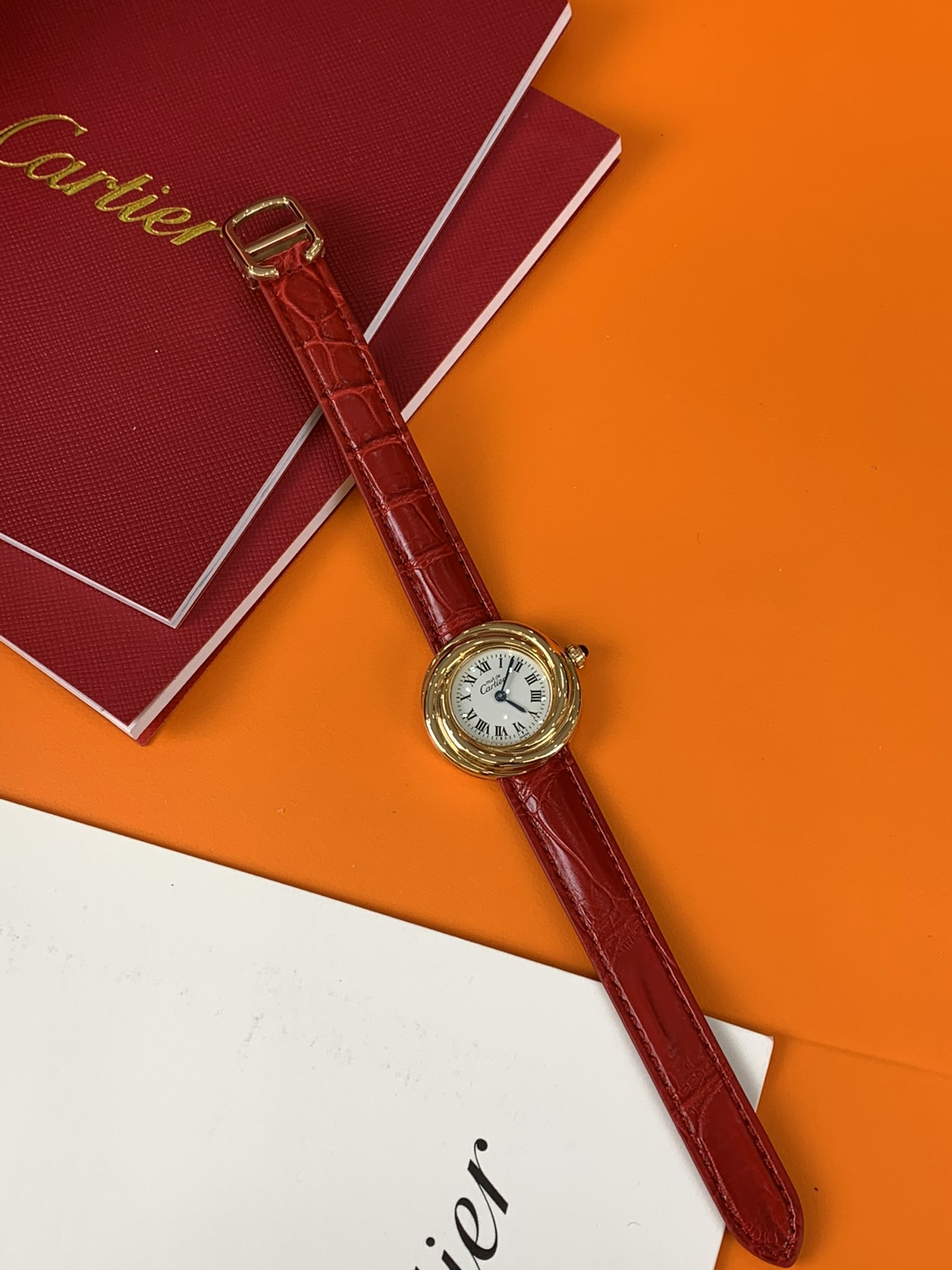 Cartier Blue Watch 9537