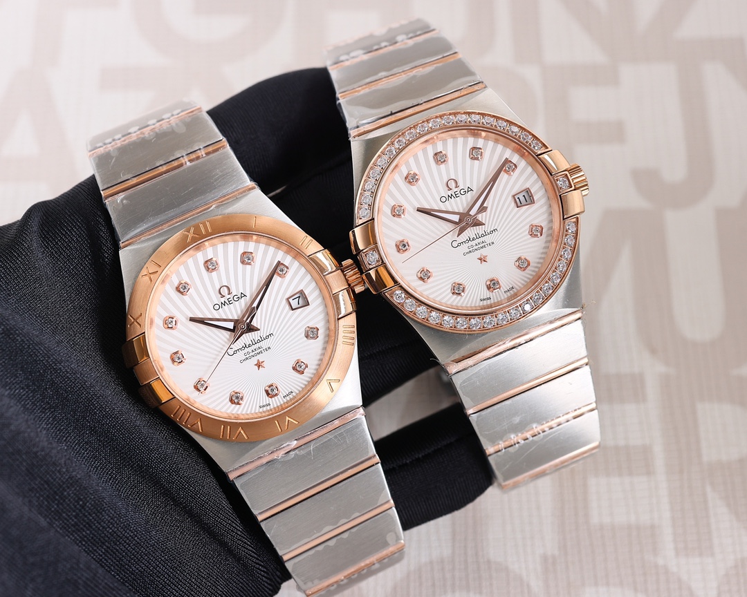 Omega Constellation Blue 8500 38mm