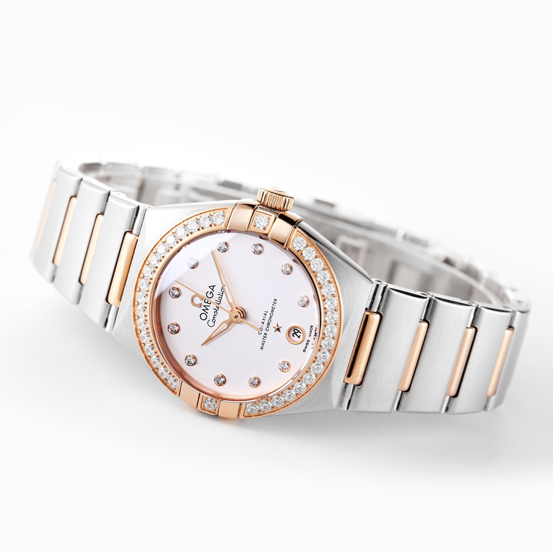Omega Constellation Blue 8700 29mm