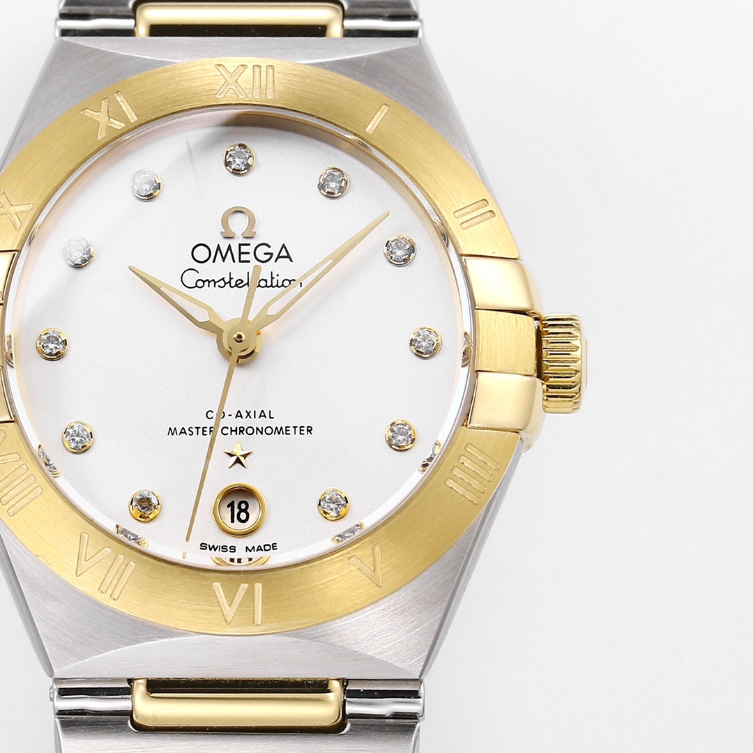 Omega Constellation Blue 8700 29mm