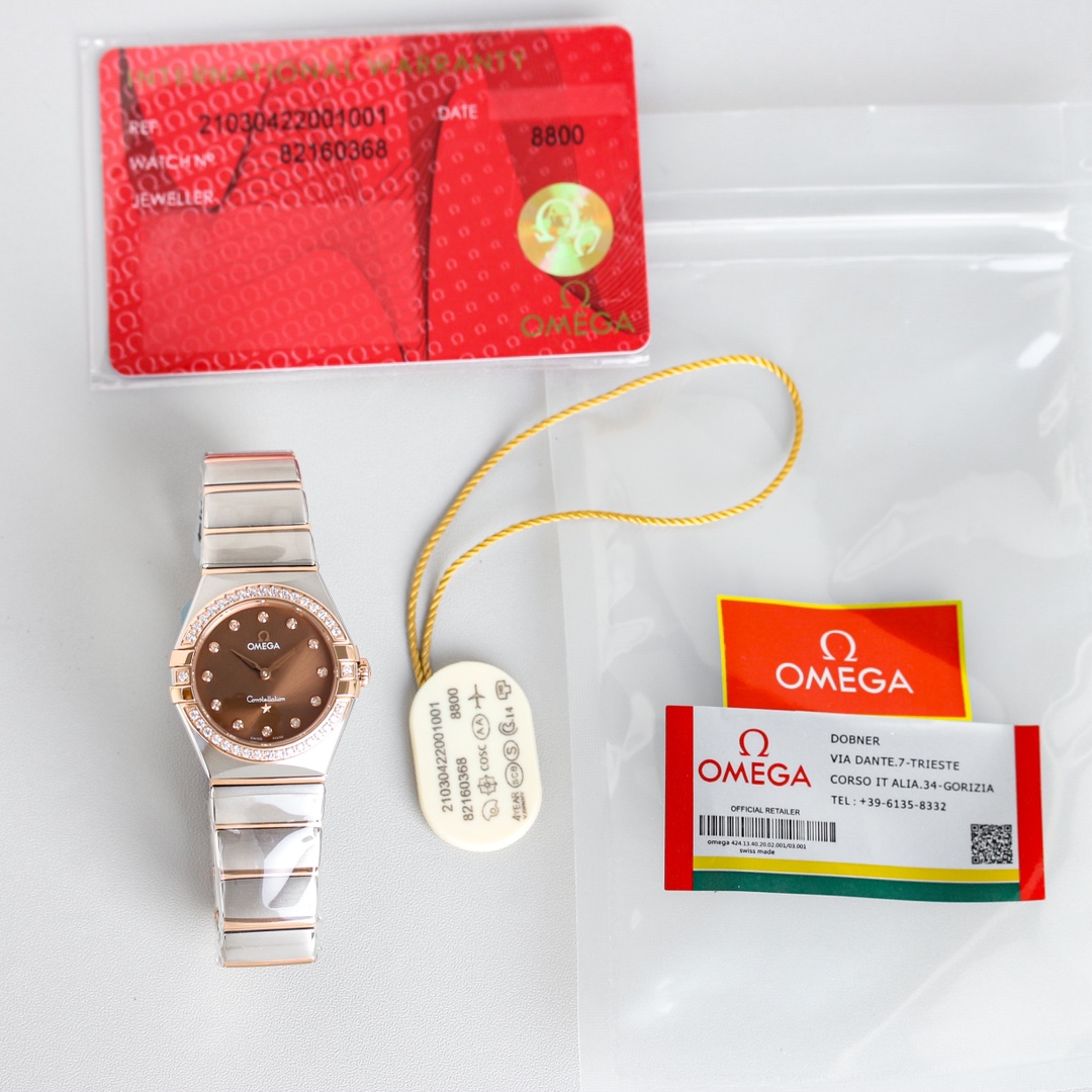 Omega Constellation Diamond 28mm TW