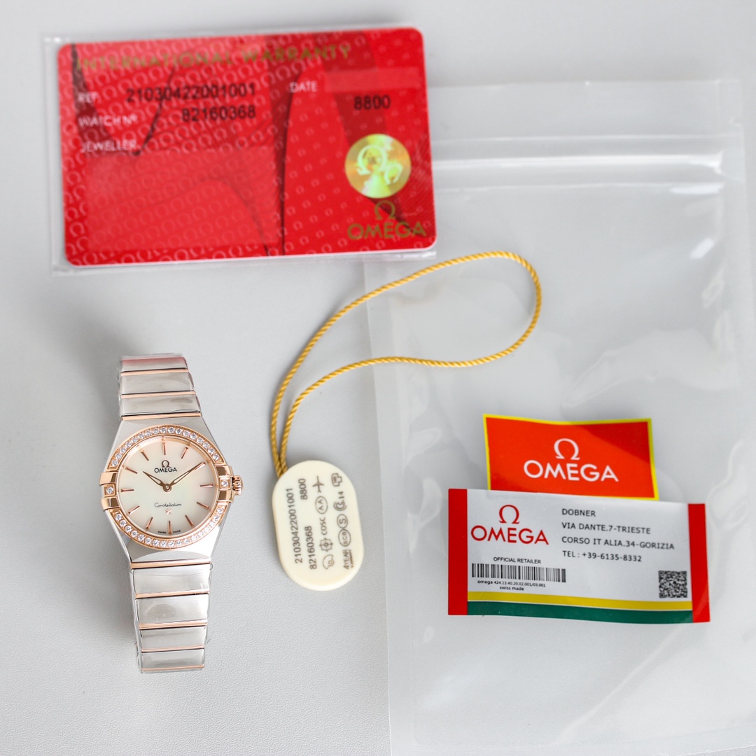Omega Constellation Diamond 28mm TW