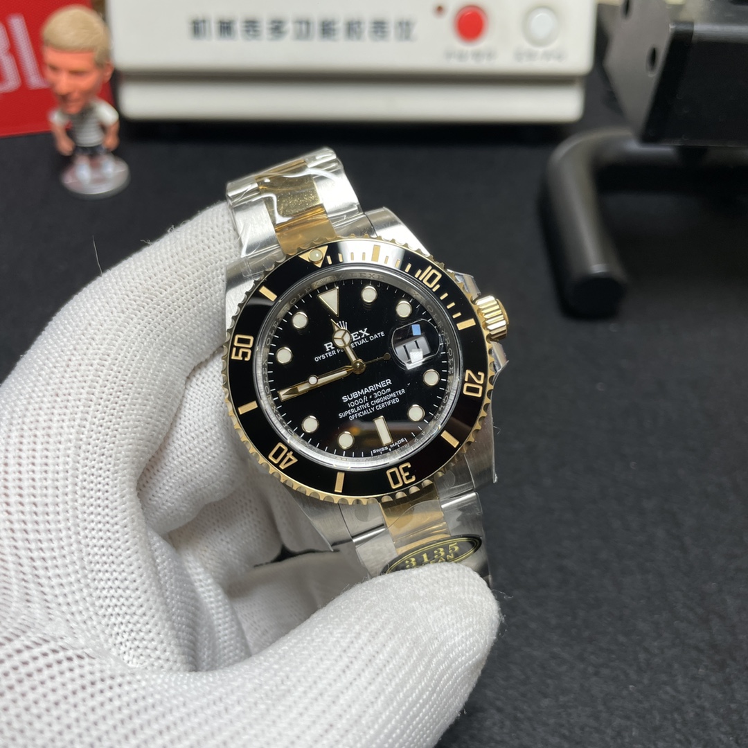 Rolex Black 3135 40mm
