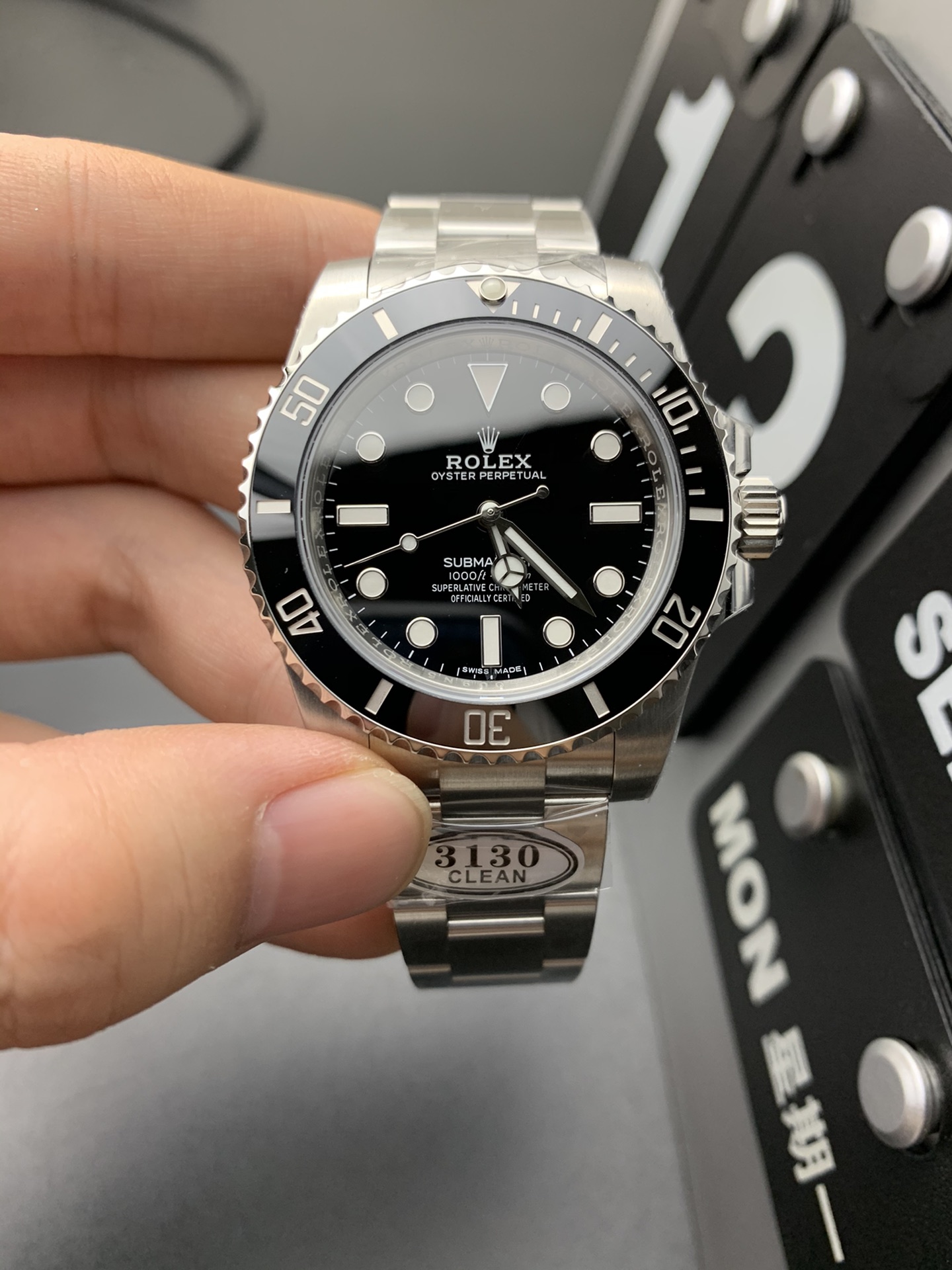 Rolex Black Watch 12878