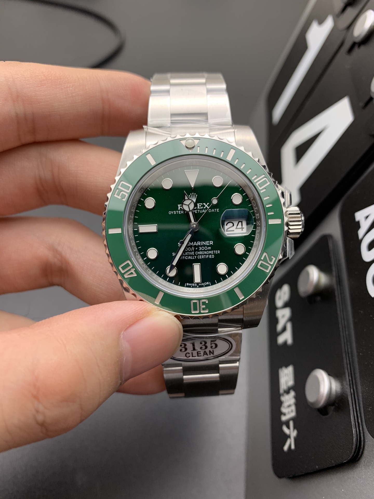 Rolex Green 3135