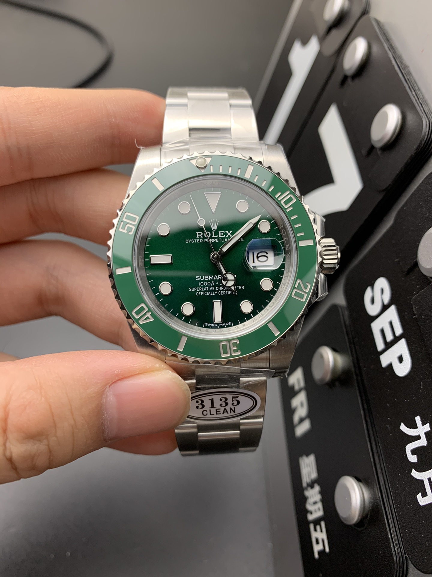 Rolex Green 3135