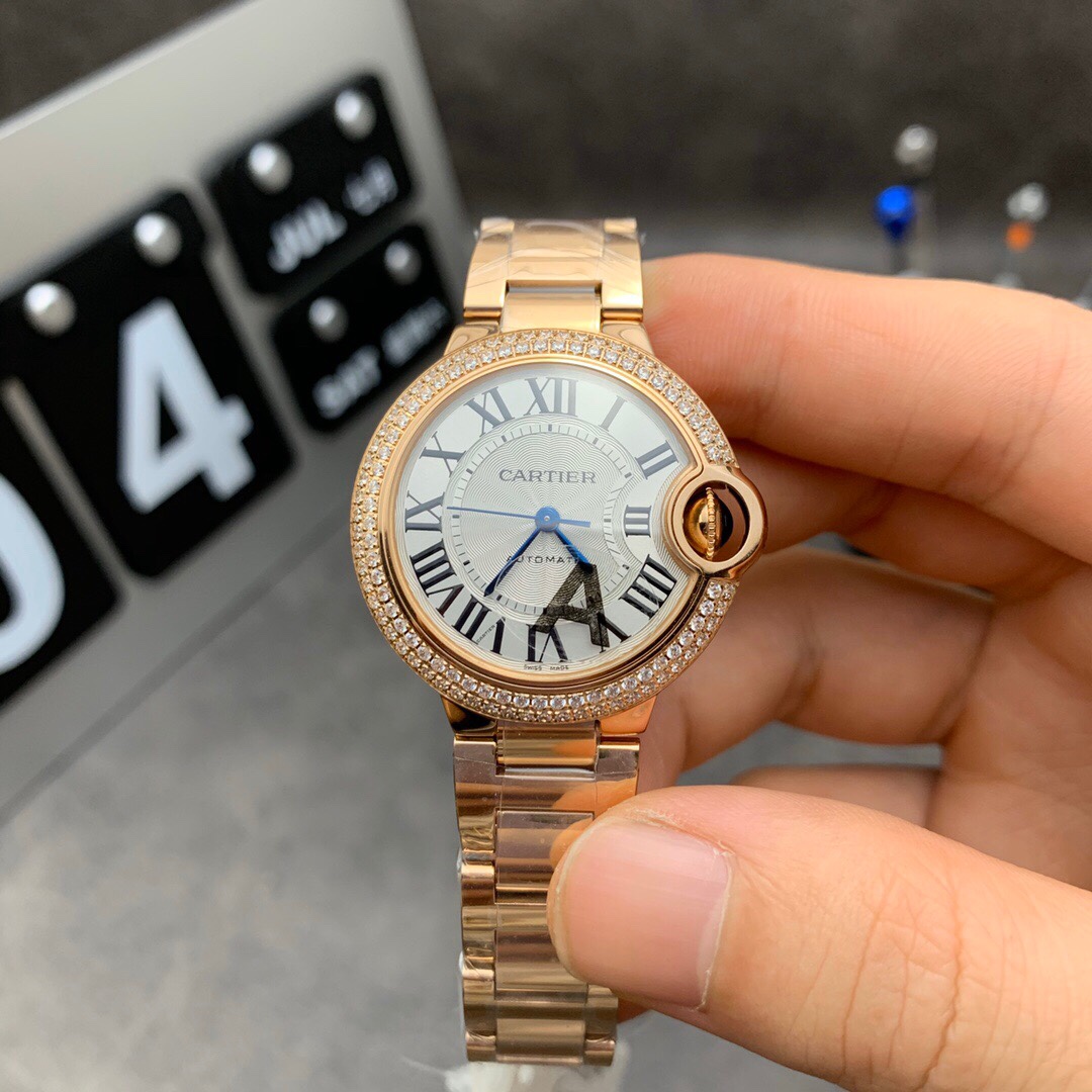 Cartier Rose Gold Watch 9999